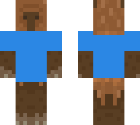 capibara con camisa azul xd