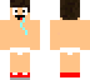 erik de cueca  com sapato baba