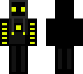minecraft robot skin v1