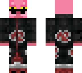 pantera rosa con traje de itachi