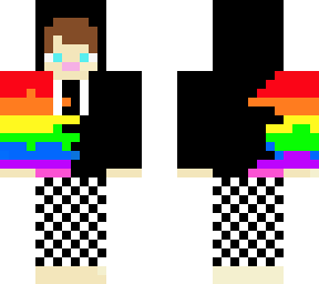rainbow checker
