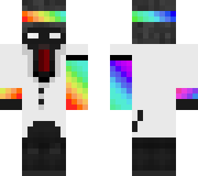 rainbow suit man thing