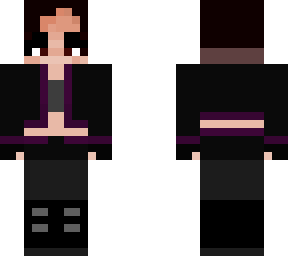 short hair girl black jacket