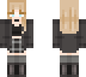 blonde emo girl