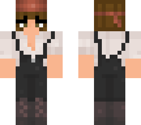 brown haird pirate girl