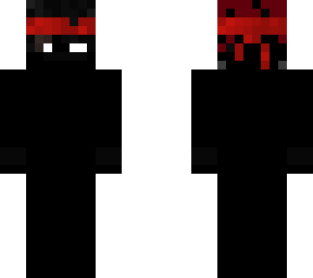 clean black/red ninja