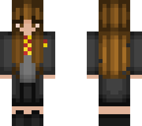 female gryffindor no scarf