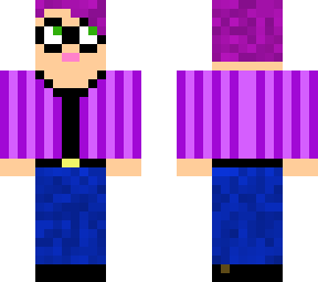 franthehorsegirl w/purple hair tma flesh oc