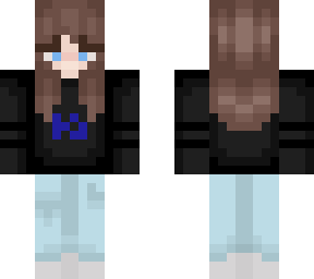 girl with hoodie and cargo pants