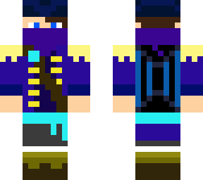 joshuathedark123's minecraft skin (the blue nation revolution arc)