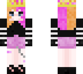 pink and orange