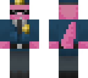 police officer axelotel with sun glasses and workitorki