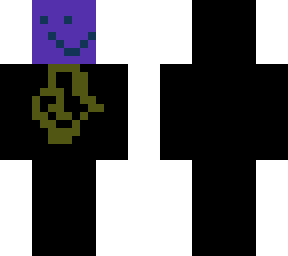 purple face poop boddy