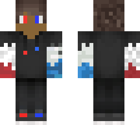 red and blue