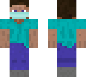 steve with a mask