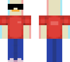 sun glass glitch duck