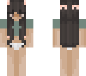bikini girl + cute hair v2