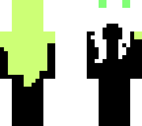 black/ green color girl