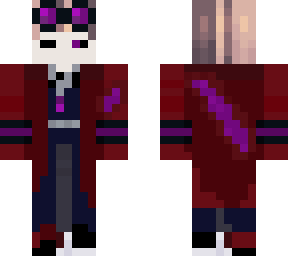 goat hybrid ghost (whit scars and a necklace)