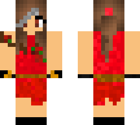 kennz and a red dress