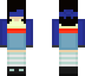 masked e-girl random outfit #12