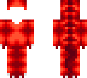 ob - red fade dino onesie w/ teeth