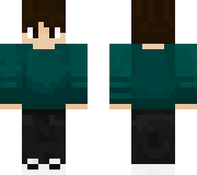 cyan sweater