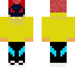 ginger head with mask