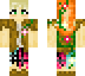 girl of flowers