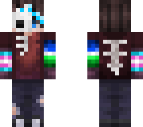 lgbtq skull boy:>