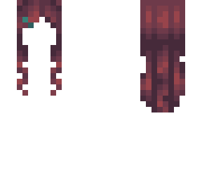 dark pink/purple, long hair || free base