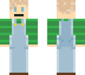 guy in dungarees