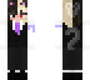 kat in suit