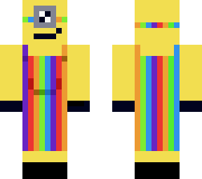 rainbow minion