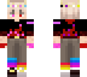 red and pink king