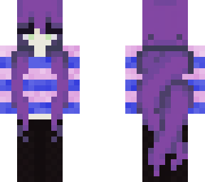 ❀pink-blue striped gal❀