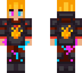 blaze origin skin mixed with own skin