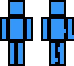 blue coloue and outline