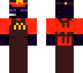 enderman mcdonalds worker