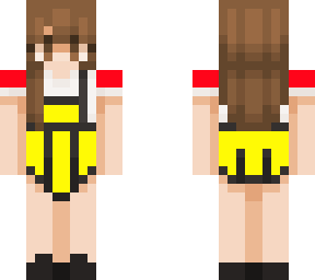 girl in a dress
