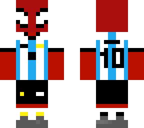 mi traje perzonalizado con messi
