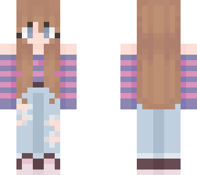 stripe girl