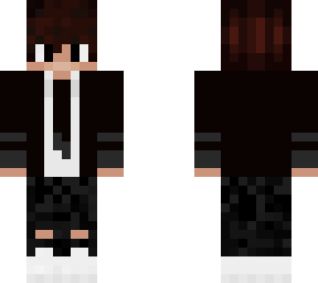 suited skin of a cute boy