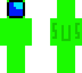 among us green with sus