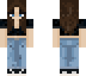 basic brown hair girl