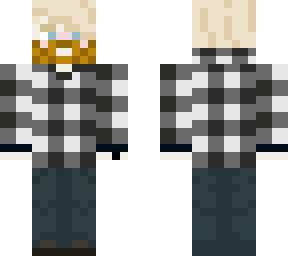 blonde lumbarjack