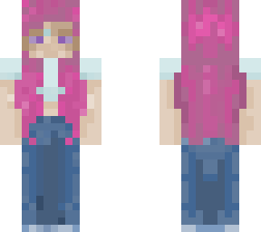 pink hair