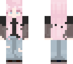 pink hair
