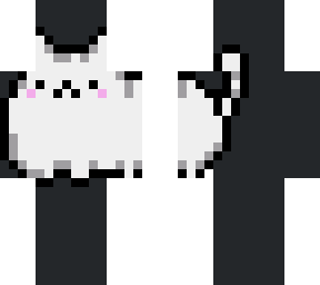 poor quality cat pixel art