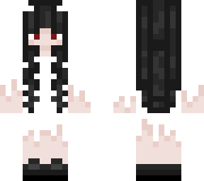 white demon girl-with shoes